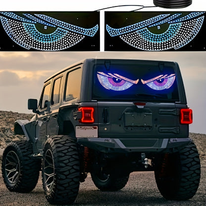 LED Wheel Ring Lights with Remote Control – 7-Color Flashing Modes, Car Rim Light Kit for Truck SUV Pickup Offroad Vehicle, USB LED Strip Option