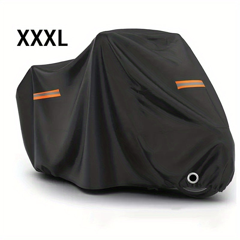 420D Thickened Oxford Cloth Motorcycle Cover - All-Season  Fit, Durable Weatherproof Protection for Motorcycles, Scooters & Small Vehicles, Motorcycle Cover, Vehicle Protection, Sleek Design, Highquality Material125 Sold