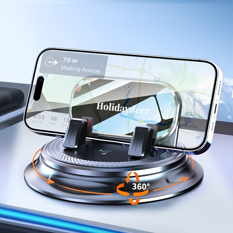 360° Rotating Car Phone Holder, Navigation Dedicated Dashboard Phone Holder, Suitable For Car, Office And Home Use, Durable Auto Accessories, Car Phone Holder, Dashboard Holder