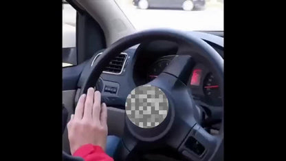 1/2pcs High-End Carbon Fiber Steering Wheel Knobs Are Universal, Enhancing Driving Comfort And Made of Durable PC Material