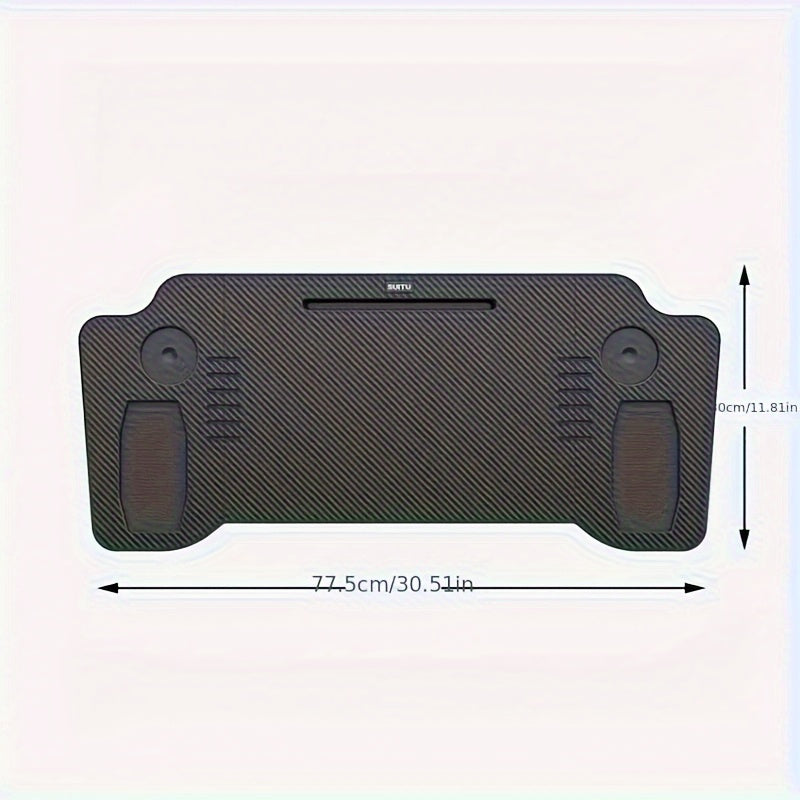 Foldable Car Desk – Portable ABS Work Table for Driver & Passenger, Fits Tesla Model Y/3 & Most SUVs, Perfect for Work, Dining & Studying
