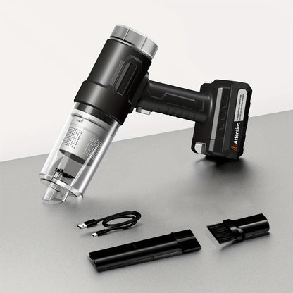 Car Vacuum Cleaner Suction Strong, Convenient Wireless Dust Collector, Car And Household Cleaning Supplies, Cool Automotive Supplies, Gap Vacuum, Suitable For Cars, RV, Kitchen, Floor, Home And Other Cleaning Equipment