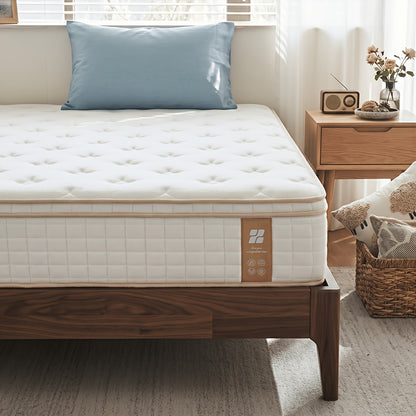 6/12/14/16 Inch Hybrid Spring Mattress, Twin Full Queen King Size, Ergonomic Medium Firm Support Mattress, Luxury Comfort for Home, RV And Camper Use