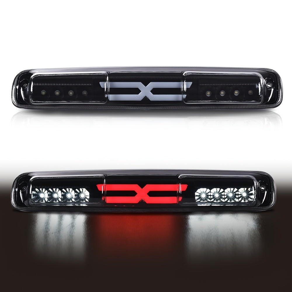 LED Rear Brake Light Cargo Lamp Compatible with Chevy Silverado And Sierra 1500/2500/3500 Models from 1999 to 2007, Without Battery