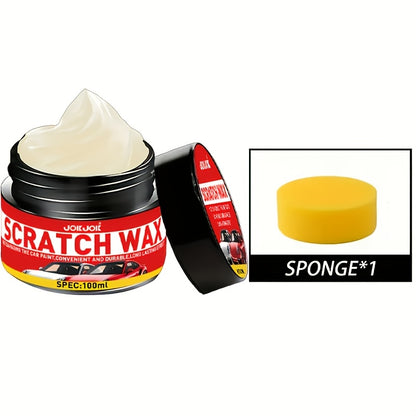 Car Scratch Repair Wax, Upgraded Car Paint Scratch Removal Suit-polishing and Waxing Repair Cream, Recovery Scratch Repair Cream