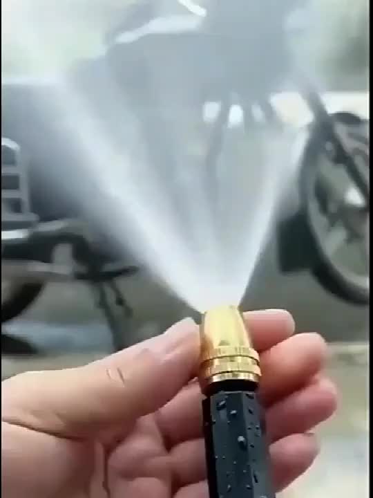 High Pressure Hose Nozzle, Portable Water Sprayer with Soap Bottle, Universal Fit for Washing Cars & Gardening