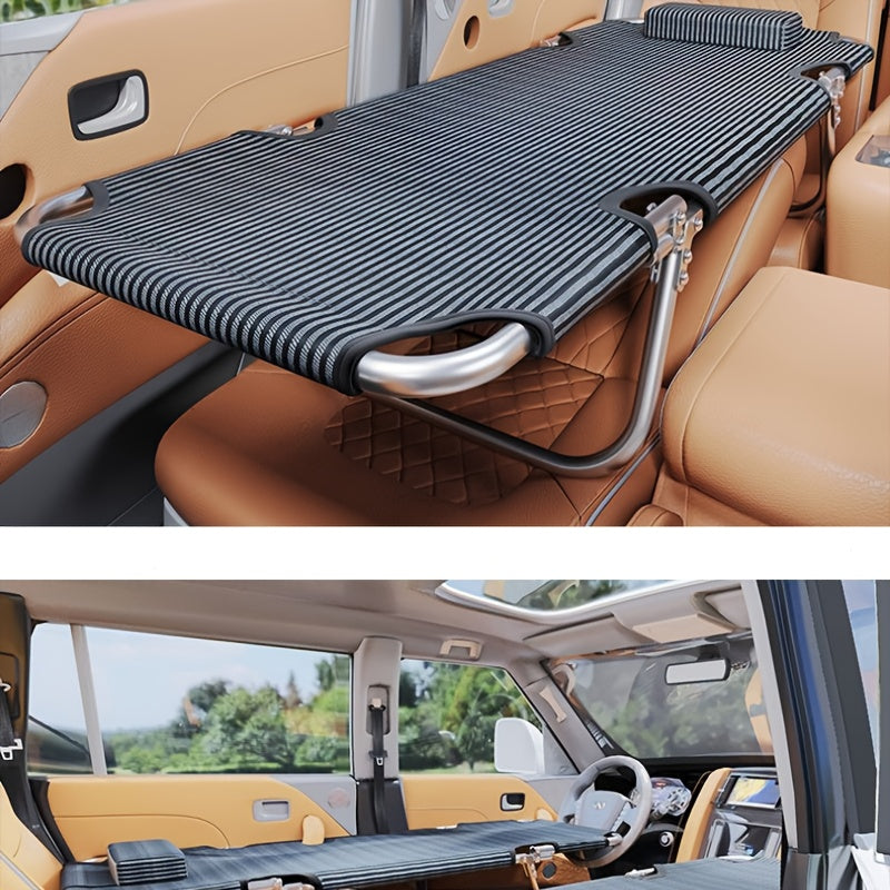 Non-inflatable Universal Car Bed, Non-rear Seat Bed, Folding Travel Bed, In-car Sleeping Wonder for Sedans
