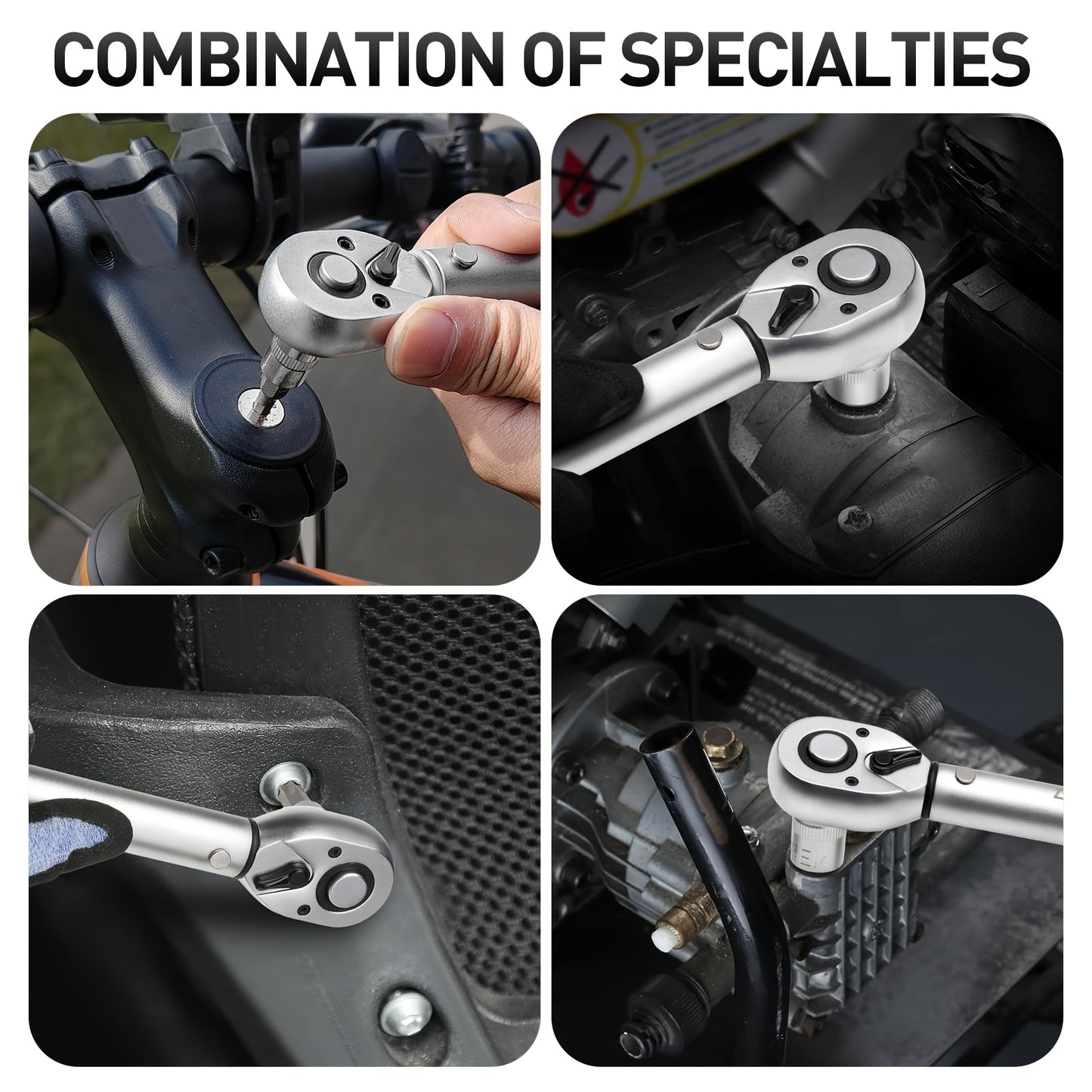 34/34+12pcs 3/8'' Drive Torx Star Bit Sockets CR-V E-Socket Set, E4-20, T10-60, Tamper Proof Set TT10-TT55, 5/16"F to 3/8"M Adapter with Storage Case,S2 Steel, Ideal for Car,Trucks,Home Improvement