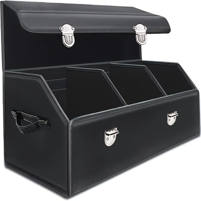Versatile Car Trunk Organizer with a Spacious Design, Collapsible for Easy Storage, Perfect for Keeping Decorative Items And Practical Tools Neatly Arranged