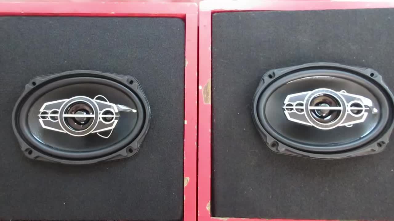 2pcs 6x9 Inch 1000W 5-Way Car HiFi Coaxial Speakers - 600W Total Power, 5.2 Channel Stereo, Stainless Steel Full Range Frequency Speakers for Vehicle Door & Auto Audio, 36V Safe Operation, Car Audio Accessories, Modern Car Stereo, Durable Speaker Casing,