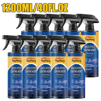 16.03oz/20.29oz/ 32.06oz/40.58oz/48.08oz Quick Effect Car Coating Spray, Waterless Wash Polish, Paint Protection And Glass Cleaner- Suitable for All Vehicle, Car Maintenance Supplies, Car Accessories, Shiny Car Stuff