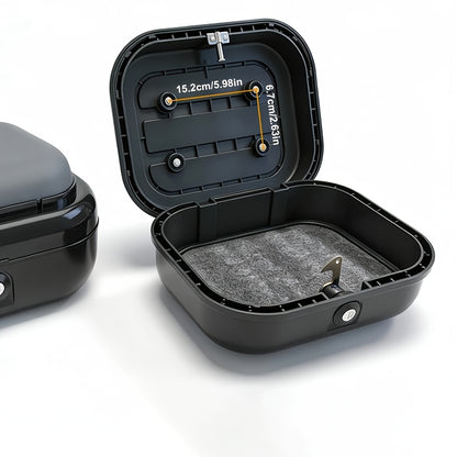 New Electric Scooter Tail Trunk with Passenger Seating Capability | Compatible with Kukirin KUGOO M5/M5PRO, Features a Safety Locking Seat Storage Box. Large Capacity, Soft Cushion, Universal Fit, Durable, Without Battery