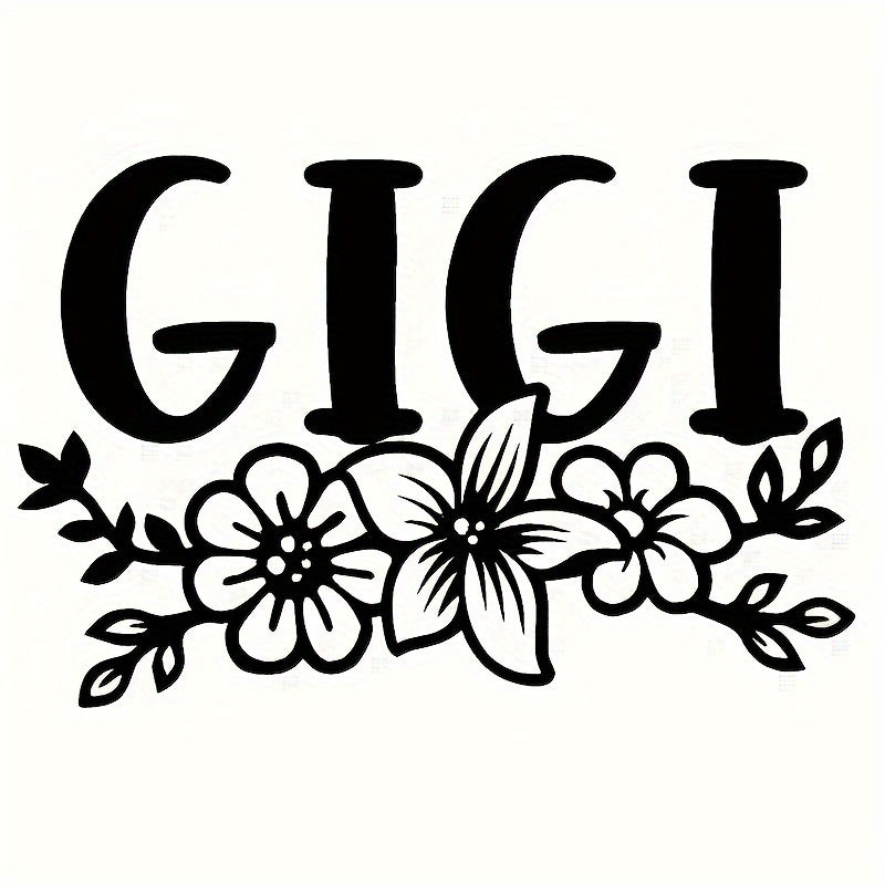 A Fun-Filled Gigi Car Sticker Happiness Is a Sign of Gigi