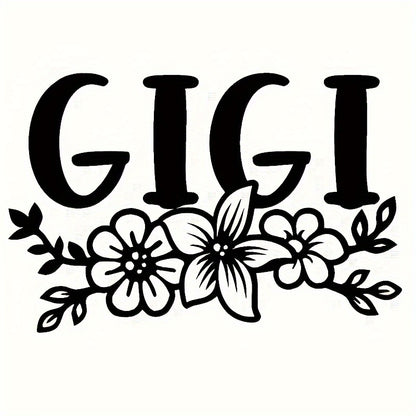 A Fun-Filled Gigi Car Sticker Happiness Is a Sign of Gigi
