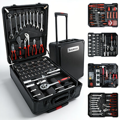 899/52pcs Professional Tool Set, Multi-functional Toolbox, Portable Design, For Home And Car Repair, A Tool Set For Enthusiasts And Professionals, A Gift For Friends, Local Shipping
