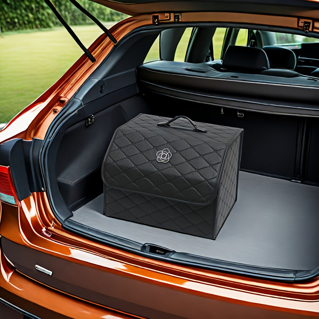 Car Trunk Storage Box, Multifunctional, Foldable, Large Capacity Car Storage, Car Interior Additions