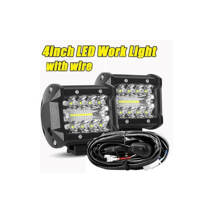 Ultra Slim LED Bar 20 Inch 180W Offroad Light Single Row 12V 24V LED Work Lamp For Auto ATV SUV Tractor Boat Light Bar