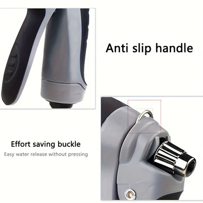Portable Gun, Easy To Use, Suitable Women And Elderly, Non-Slip Grip- Car Washing And Watering Flowers With One Click, Includes A Car Wash-specific Cloth