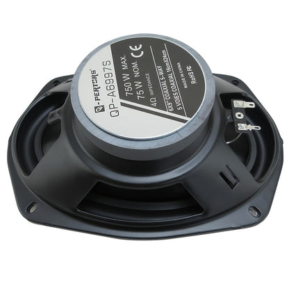 2pcs 6X9-inch 1300W(2X650W) 5-way Full-frequency Coaxial Car Speakers, Surround Sound Channel Configuration2.2, with Dust Cover And Audio Cable for Car Door Auto Audio Music Stereo Door Speakers, Perfect for Car Audio Upgrade, Without Battery