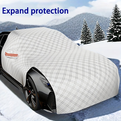 Car Snow Shield Front Windshield Snow Cover Frost Frost Windshield Windows Four Seasons Universal Thickened Cover Cloth Sunshade Cover for Cars Windshield Sunshade