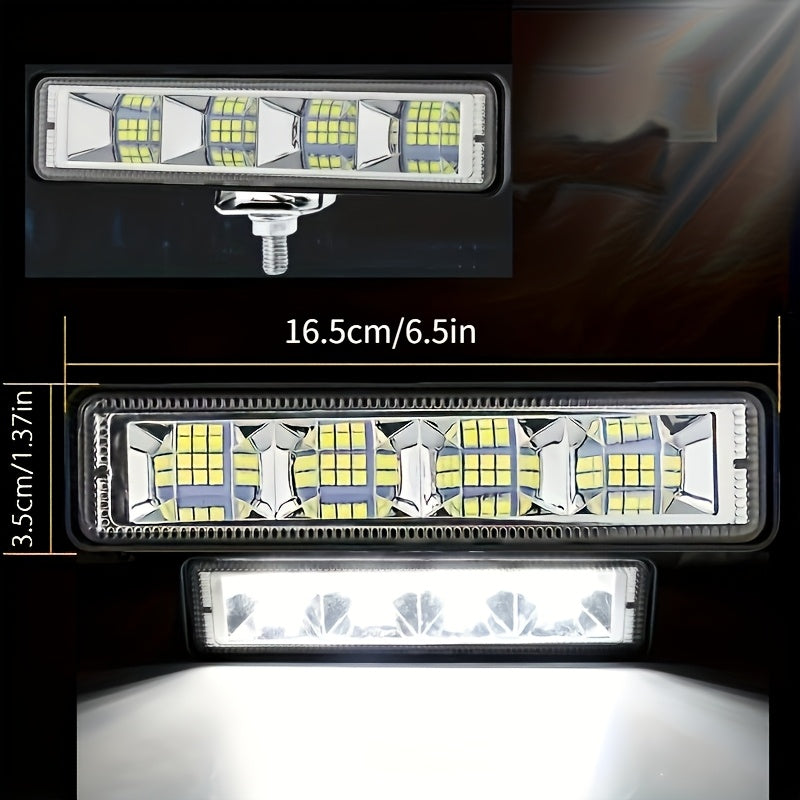 4.3/6.3 Inch LED Lights Super Bright, for Electric Vehicles, Motorcycles, Off-road Pickups, Ships, Super High Brightness Off-road Lights, Motor Vehicle Exterior Lighting, Improve Visibility During Night Driving Perfect Gift for Father's Day