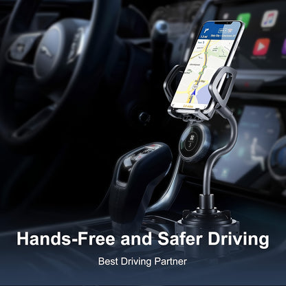 Versatile Car Cup Holder for Smartphones - Compatible with All Sizes - an Ideal Present for Friends And Family for Birthdays, Easter, Presidents Day, And Any Celebration