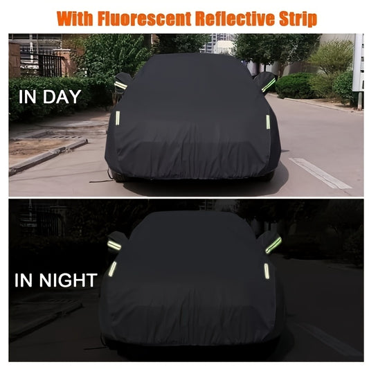 Protect Your Suv/Sedan from The Sun, Rain, Snow And UV Rays with This All-Purpose Outdoor Waterproof Car Cover!