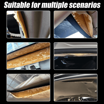 Car Interior Adhesive - Crack Repair Glue for Ceiling, Suitable for Car Dashboard, Door Handles, and Peeling Repair, Easy to Use, Perfect for Home and Car, Dashboard Fix, Quick Fix Solution, Strong Bonding, Enthusiasts