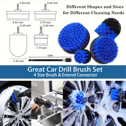 26pcs Car Detailing Brush Set, Car Detailing Kit, Car Detailing Brushes, Car Cleaning Kit, Car Windshield Cleaning Tool, Professional Car Care Kit - Car Wash Brush Kit for Interior Exterior Wheels