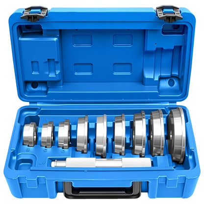 Bearing Press Kit, 10pcs Bearing Race and Seal Bushing Driver Installation Set, with Seal Driver and 9 Bearing Adapters, Seal Installation Bearing Driver Kit for Bearing Installation