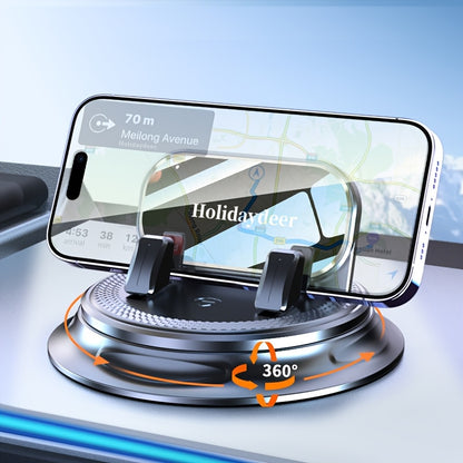 [2025 New Car Mount] 360° Rotating Car Mount Car Phone Holder Stand Upgraded Handsfree Stand Phone Holder for Car Compatible with Iphone Android