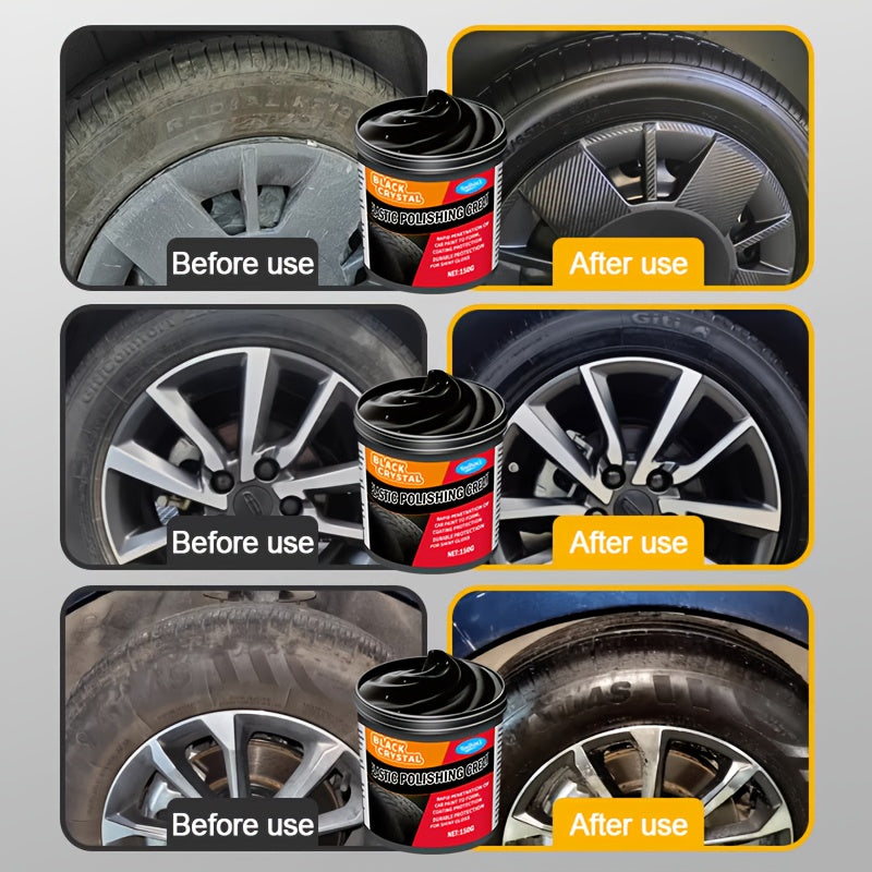 150G/5.29Oz Complete Car Revitalization Set: Restore Plastic, Enhance Interior Shine, Tires & Fix Discoloration - Suitable for Halloween Treats, Christmas Presents