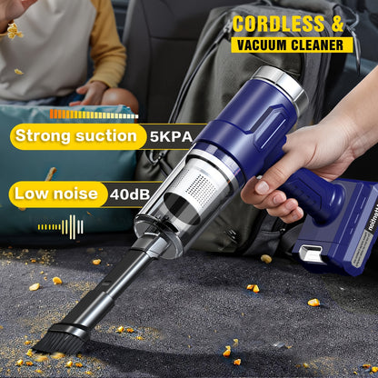 Car Vacuum Cleaner Suction Strong, Convenient Wireless Dust Collector, Car And Household Cleaning Supplies, Cool Automotive Supplies, Gap Vacuum, Suitable For Cars, RV, Kitchen, Floor, Home And Other Cleaning Equipment