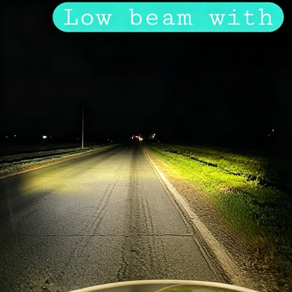 [Ideal Gift] 200W LED Lights, 23000LM Super Bright Motorcycle Lights, Used for High Brightness External Lighting Decoration Lights of Automobiles, Ships, Off-Road Pickups, Motorcycles, Ideal for Gifts Easy to Install Efficient Lighting, Without Battery