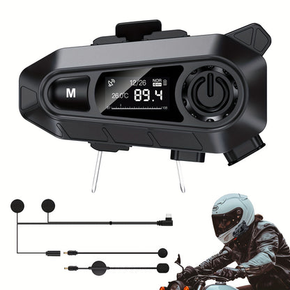 Motorcycle Helmet Wireless Intercom Headset