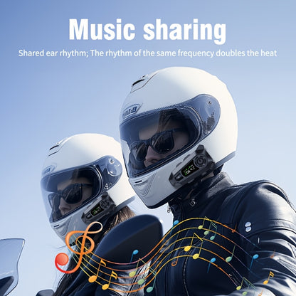 Motorcycle Helmet Wireless Intercom Headset