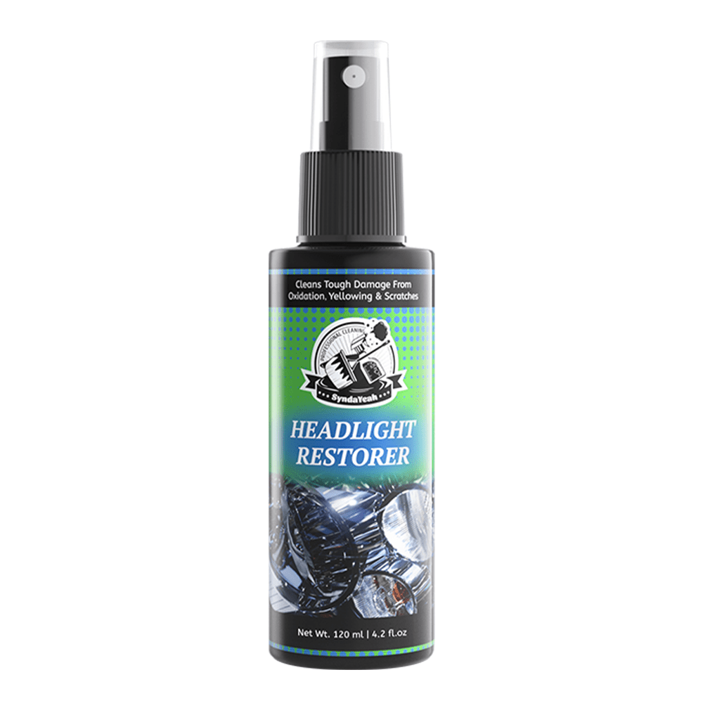 4.06oz Automotive Headlight Repair Kit - Quick Refurbishment Solution, No Polishing Required, Instantly Clear Cloudy Lenses, Enhances Visibility & Brightness, Easy-to-Use Restoration and Care Kit for Car Headlight Maintenance, Headlight Cleaner