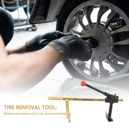 1pc High-Performance Bead Breaker Tool - Heavy-Duty Manual Tire Changer, Durable Steel Construction, Versatile Tire Service Equipment with Guard