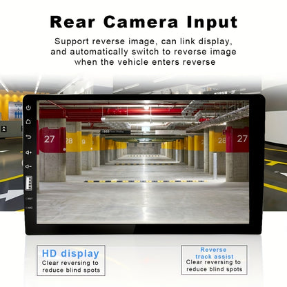 Hikity 1 din MP5 Player 9-Inch HD Touch Screen 1DIN Auto audio USB TF Card For Universal Autoradio Multimedia Player+Rear view Camera (optional)