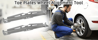 Toe Alignment Tool Plates, Wheel Alignment Tool, Alignment Tools Automotive, Provides Accurate Wheel Alignment Measurements, Toe Alignment Tool for Car, Truck, SUV