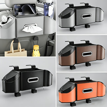 Automotive Backseat Organizer - Premium Car Back Seat Storage Box for Efficient Organization And Clutter-Free Travel