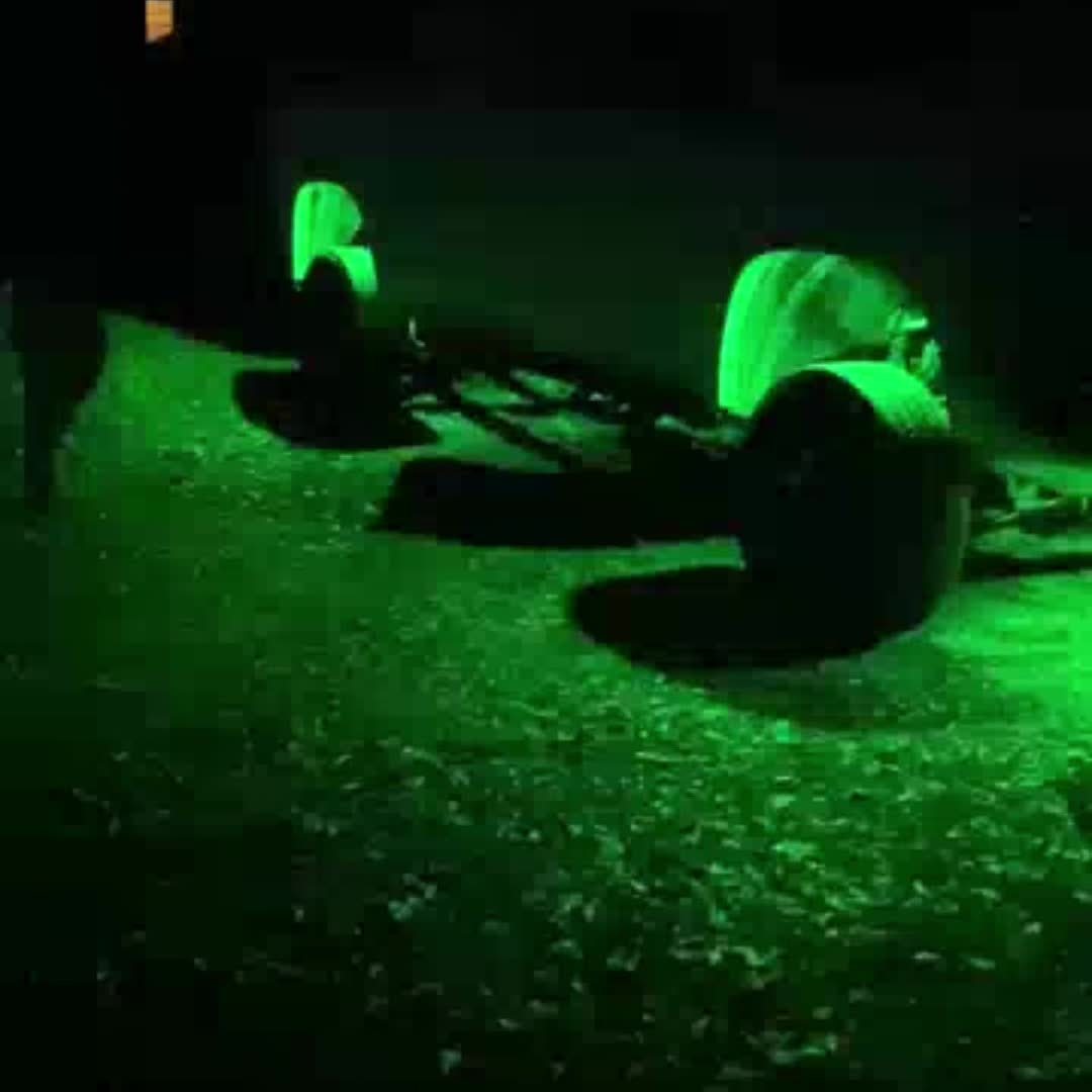 RGB-IC LED Rock Light Kit 4 or 8 Pods, APP & RF Control, Chasing Dream Color Underglow Downlight with Music Mode, 12V for Truck UTV Golf Cart Off-Road Vehicle