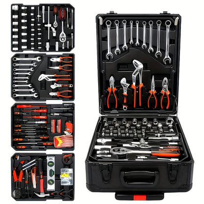 899/52pcs Professional Tool Set, Multi-functional Toolbox, Portable Design, For Home And Car Repair, A Tool Set For Enthusiasts And Professionals, A Gift For Friends, Local Shipping