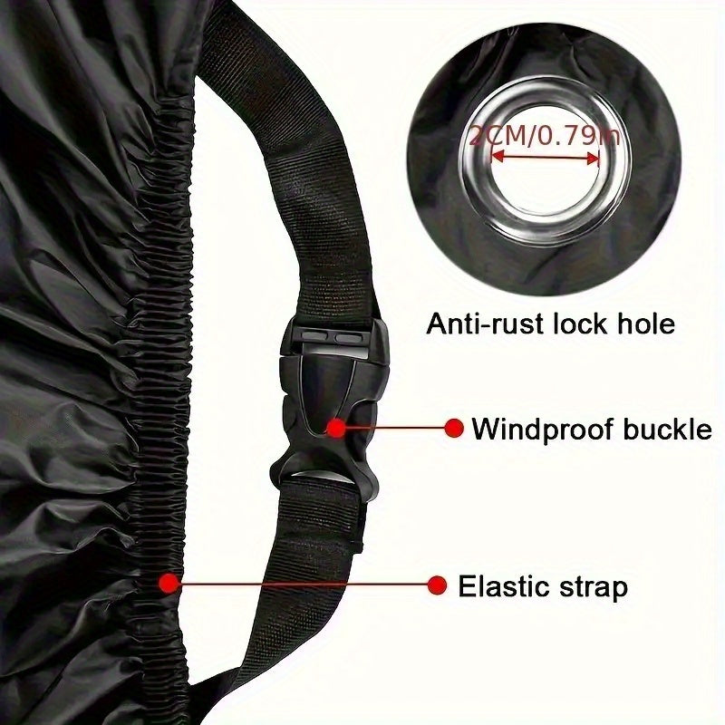 420D Thickened Oxford Cloth Motorcycle Cover - All-Season  Fit, Durable Weatherproof Protection for Motorcycles, Scooters & Small Vehicles, Motorcycle Cover, Vehicle Protection, Sleek Design, Highquality Material125 Sold