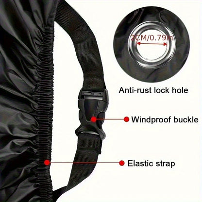 420D Thickened Oxford Cloth Motorcycle Cover - All-Season  Fit, Durable Weatherproof Protection for Motorcycles, Scooters & Small Vehicles, Motorcycle Cover, Vehicle Protection, Sleek Design, Highquality Material125 Sold