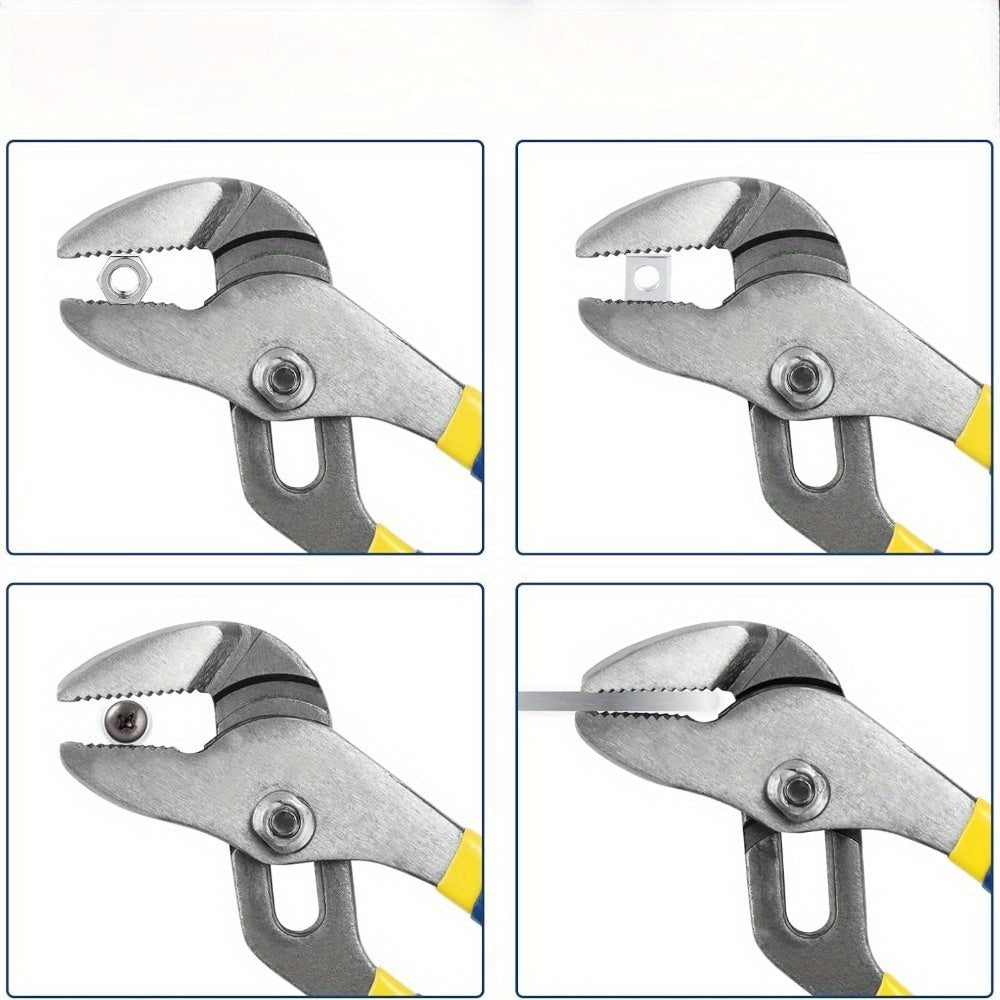 [For DIY and Home] 7pcs Pliers Set - 8 Inches Groove Joint, Sliding Joint, 7 Inches Lineman, 6 Inches Diagonal, Long Nose, Mini Long Nose, for DIY and Home