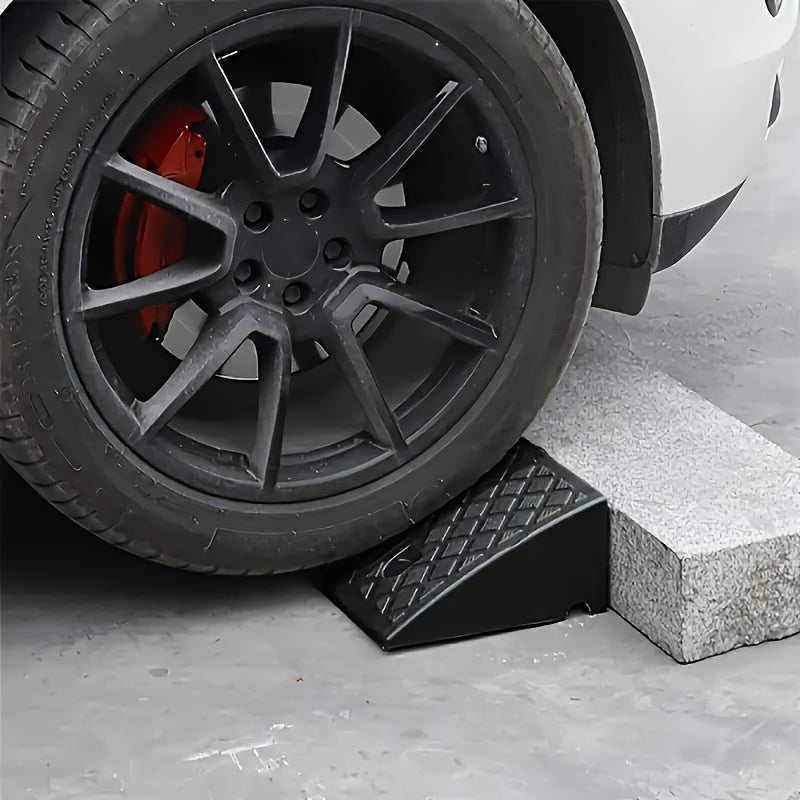 2pcs Car Sidewalk Ramp - Portable Threshold Ramp, Suitable for Sidewalks, Cars, Wheelchairs And Pet Mowing - Ideal for Homeowners And People with Mobility Issues - Outdoor Use - Great Gift for Seniors And Pet Owners