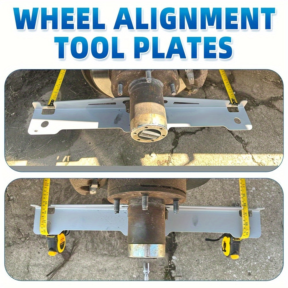 Toe Alignment Tool Plates, Wheel Alignment Tool, Alignment Tools Automotive, Provides Accurate Wheel Alignment Measurements, Toe Alignment Tool for Car, Truck, SUV