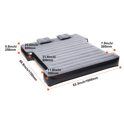 VEVOR Truck Bed Air Mattress 5.5-5.8 ft Full-Size Short Bed Inflatable with Pump