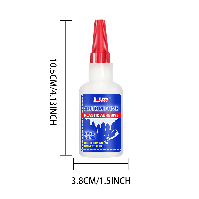 Car Interior Adhesive - Crack Repair Glue for Ceiling, Suitable for Car Dashboard, Door Handles, and Peeling Repair, Easy to Use, Perfect for Home and Car, Dashboard Fix, Quick Fix Solution, Strong Bonding, Enthusiasts